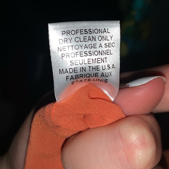 Alice & Olivia Orange Sheath Dress - Picture 15 of 15